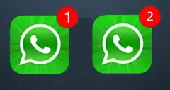 2 cuentas diferentes whatsapp